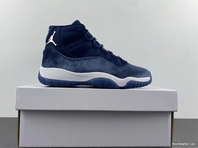 Boostmaster lin Navy Velvet AR0715-441 Midnight WMNS Jordan Air 11 0709